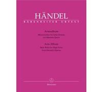 Partitions classique BARENREITER HAENDEL G.F. - ARIA ALBUM, MALE ROLES FOR HIGH VOICE FROM HAENDEL'S OPERAS - TENOR, PIANO Ténor, piano