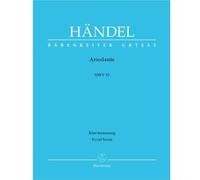 Partitions classique BARENREITER HAENDEL G.F. - ARIODANTE HWV 33 - VOCAL SCORE Choeur et ensemble vocal