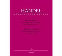 Partitions classique BARENREITER HAENDEL G.F. - KEYBOARD WORKS II, HWV 434-442 - PIANO Piano G