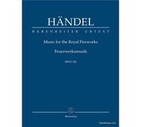 Partitions classique BARENREITER HAENDEL G.F. - MUSIC FOR THE ROYAL FIREWORKS HWV 351 - SCORE Format poche G