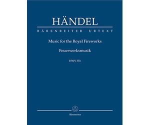 Partitions classique BARENREITER HAENDEL G.F. - MUSIC FOR THE ROYAL FIREWORKS HWV 351 - SCORE Format poche