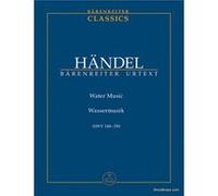 Partitions classique BARENREITER HAENDEL G.F. - WATER MUSIC HWV 348-350 - SCORE Format poche
