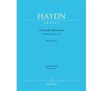 Partitions classique BARENREITER HAYDN J. - IL MONDO DELLA LUNA HOB. XXVIII:7 - CHANT, PIANO Voix solo, piano