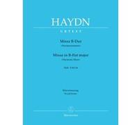 Partitions classique BARENREITER HAYDN J. - MISSA IN B-DUR HARMONIEMESSE HOB.XXII:14 - REDUCTION CHANT, PIANO Choeur et ensemble vocal G