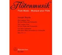 Partitions classique BARENREITER HAYDN JOSEPH - LES TRIOS LONDONIENS HOB. IV: 1-4 - FLUTE ET VIOLONCELLE Flûte traversière