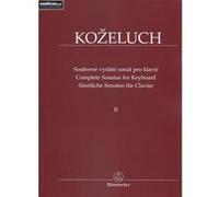 Partitions classique BARENREITER KOZELUCH L. - COMPLETE SONATAS FOR KEYBOARD VOL.2 Piano G
