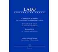 Partitions classique BARENREITER LALO EDOUARD - CONCERTO EN RE MINEUR - VIOLONCELLE, PIANO Violoncelle G