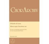 Partitions classique BARENREITER LASSO ORLANDO DI - MISSA SUPER OSCULETUR ME - DEUX CHOEURS 4 VOIX MIXTES Choeur et ensemble vocal