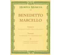 Partitions classique BARENREITER MARCELLO B. - SONATAS FOR TREBLE RECORDER AND BASSO CONTINUO OP.2 VOL.2 Flûte à bec