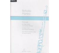 Partitions classique BARENREITER MARTINU BOHUSLAV - PROMENADES - FLUTE, VIOLON, CLAVECIN OU PIANO Musique de chambre