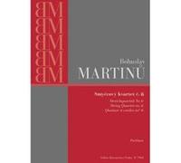 Partitions classique BARENREITER MARTINU BOHUSLAV - STRING QUARTET N°6 - SCORE Format poche