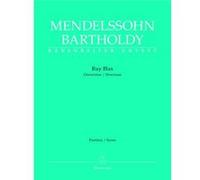 Partitions classique BARENREITER MENDELSSOHN BARTHOLDY F. - OUVERTURE DE RUY BLAS - CONDUCTEUR Grand format