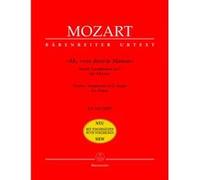 Partitions classique BARENREITER MOZART W.A. - AH, VOUS DIRAI-JE MAMAN KV 265 (300E) - PIANO Piano