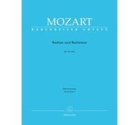 Partitions classique BARENREITER MOZART W.A. - BASTIEN ET BASTIENNE KV 50 (46B) - CHANT, PIANO Choeur et ensemble vocal G
