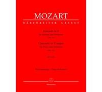 Partitions classique BARENREITER MOZART W.A. - CONCERTO EN FA MAJEUR POUR PIANO ET ORCHESTRE N°11 KV 413 - REDUCTION PIANO Piano