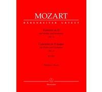 Partitions classique BARENREITER MOZART W.A. - CONCERTO EN RE MAJEUR POUR VIOLON ET ORCHESTRE N°2 KV 211 - CONDUCTEUR Grand format