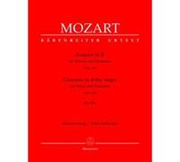 Partitions classique BARENREITER MOZART W.A. - CONCERTO N°18 POUR PIANO ET ORCHESTRE EN SIB MAJEUR KV 456 - PIANO Piano