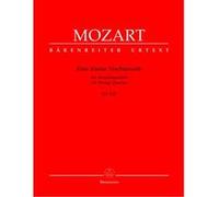 Partitions classique BARENREITER MOZART W.A. - EINE KLEINE NACHTMUSIK KV 525 - QUATUOR A CORDES, PARTIES SEPAREES Ensemble à cordes