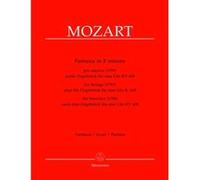 Partitions classique BARENREITER MOZART W.A. - FANTASIA FUR STREICHER (1799) F-MOLL - VIOLON, ALTO, VIOLONCELLE, CONTREBASSE Ensemble à cordes