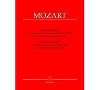 Partitions classique BARENREITER MOZART W.A. - GRANDE SONATE FUR KLARINETTE IN A (ODER VIOLINE) UND KLAVIER (1809) A-DUR - CLARINETTE Clarinette