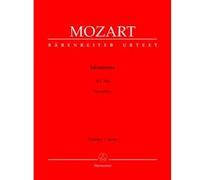 Partitions classique BARENREITER MOZART W.A. - IDOMENEO, KV 366 - CONDUCTEUR Grand format G