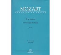 Partitions classique BARENREITER MOZART W. A. - IL RE PASTORE - CHANT/PIANO Soprano, instruments