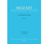 Partitions classique BARENREITER MOZART W.A. - LA CLEMENCE DE TITUS KV 621 - VOCAL SCORE Choeur et ensemble vocal