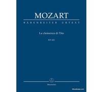 Partitions classique BARENREITER MOZART W.A. - LA CLEMENZA DI TITO KV 621 - SCORE Format poche G