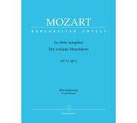 Partitions classique BARENREITER MOZART W.A. - LA FINTA SEMPLICE KV 51(46A) - VOCAL SCORE Choeur et ensemble vocal G