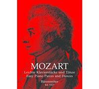 Partitions classique BARENREITER MOZART W.A. - LEICHTE KLAVIERSTUCKE UND TANZE - PIANO Piano G
