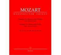 Partitions classique BARENREITER MOZART W.A. - PREMIERES SONATES VIENNOISES - VIOLON, PIANO Violon G