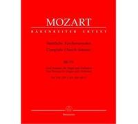 Partitions classique BARENREITER MOZART W.A. - SAMTLICHE KIRCHENSONATEN VOL.3 - ORGUE, ORCHESTRE - CONDUCTEUR Musique de chambre