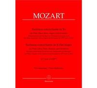 Partitions classique BARENREITER MOZART W.A - SINFONIA CONCERTANTE FUR 4 BLASINSTRUMENTE UND ORCHESTER ES-DUR KV ANH I/9 (297B) Ensemble vents