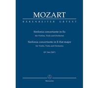 Partitions classique BARENREITER MOZART W.A. - SINFONIA CONCERTANTE KV 364 (320d) - SCORE Format poche G