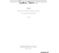 Partitions Classique Barenreiter Pintscher Matthias - Uriel For Violoncello & Piano Violon G