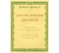 Partitions classique BARENREITER QUANTZ J.J. - TRIOSONATE C-DUR - FLB ALTO, FL. TRAV ET BC Flûte à bec