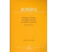 Partitions classique BARENREITER ROSSINI GIOACHINO - IL BARBIERE DI SIVIGLIA (OUVERTURE) - CONDUCTEUR Ensemble mixte