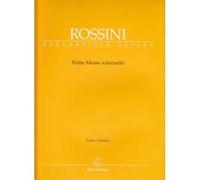 Partitions classique BARENREITER ROSSINI - PETITE MESSE SOLENNELLE - SCORE Grand format