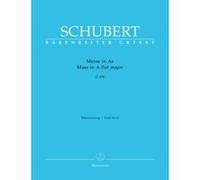 Partitions classique BARENREITER SCHUBERT F. - MESSE EN LAB MAJEUR D 678 - CHANT PIANO Choeur et ensemble vocal G