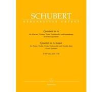 Schubert F. - Quintette "la Truite" En La Majeur D 667 (op.post.114)