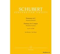 Partitions classique BARENREITER SCHUBERT FRANZ - FANTASIE IN C WANDERERFANTASIE OP.15 - D 760 - PIANO Piano