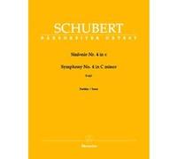 Partitions classique BARENREITER SCHUBERT FRANZ - SYMPHONIE N°4 DO MINEUR - CONDUCTEUR Grand format G