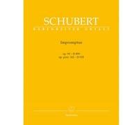 Partitions classique BARENREITER SCHUBERT - IMPROMPTUS OP.90 (D899) & OP.POST.142 (D935) Piano G