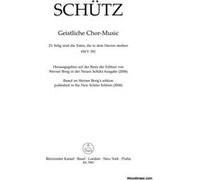 Partitions Classique Barenreiter Schutz H. - Selig Sind Die Toten, Die In Dem Herren Sterben Swv 391 Choeur Et Ensemble Vocal