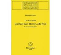 Partitions classique BARENREITER SCHUTZ HEINRICH - JAUCHZET DEM HERRN ALLE WELT, SWV DEEST - CUIVRE Ensemble mixte