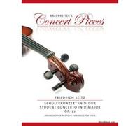 Partitions classique BARENREITER SEITZ F. CONCERTO IN D MINOR OP.22 - ALTO & PIANO Alto