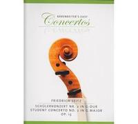 Partitions classique BARENREITER SEITZ FRIEDRICH - SCHÜLERKONZERT N°2 IN G-DUR OP.13 Violon G
