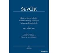 Partitions Classique Barenreiter Sevcik O. - School Of Bowing Technique Op.2 Part 3 Violon