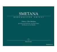Partitions classique BARENREITER SMETANA B. - DIE MOLDAU - 2 PIANOS Piano G