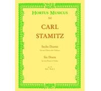 Partitions classique BARENREITER STAMITZ CARL - SECHS DUETTE, OP 27 VOL.2 - FLUTE Flûte traversière